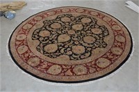 Large Woven Round Rug