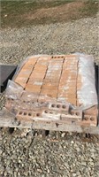 Pallet of 3 1/2 x 7 1/2 Bricks