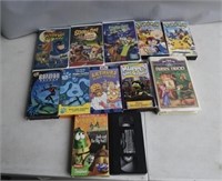 12 VHS Tapes for Kids & Nostalgic Adults