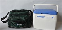 Cooler Bag and Coleman Personal 8