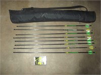 8 Wolverine Arrows,10 New Target Points & Case