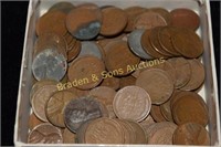 GROUP OF 100 US WHEAT PENNIES