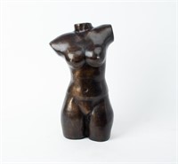 Art Metal/Bronze Female Body Sculpture
