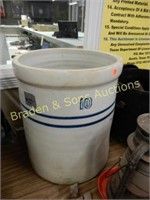 VINTAGE 10 GAL CROCK