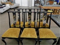GROUP OF 6 DINING CHAIRS