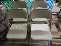 GROUP OF 4 FOLDING CHAIRS