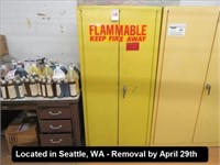 FLAMMABLES CABINET (EMPTY)