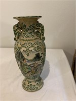 Antique Moriage Chinese Vase China Men