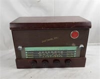 Vtg Hotpoint Multi-band Shortwave Radio, Wood Case