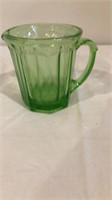 Anchor hocking uranium glass pitcher