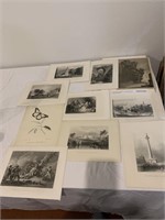 10 Vintage Book Plate Pictures