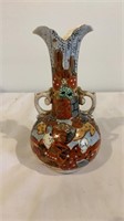Moriage Asian Handled Vase