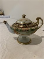 Nippon Raised Paint Teapot