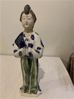 Tall Asian Lady Figurine