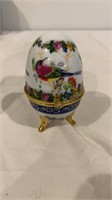 Limoges Decorative Egg