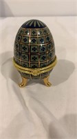 Limoges Decorative Egg