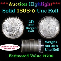 ***Auction Highlight***  Full solid date 1898-o Un