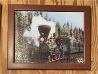 FRAMED "TRAIN" PUZZLE