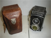 Rolleicord Box Camera w/Case