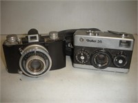 2 Vintage 35mm Cameras, Rollei and Anastigmat