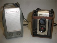 2 Box Cameras, Anscoflex II, Argus Argoflex 75