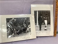 2 GREAT Gale Sayers pictures