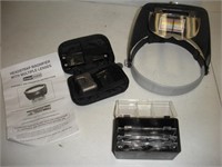 Headstrap Magnifier with Multiple Lenses