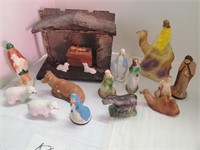Early nativity scene