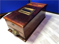 Antique Receipt Box/Cash Box