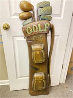 Wooden Golf Decoration from England