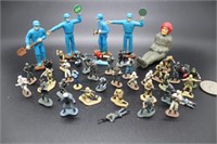 Resin painted toy soldiers