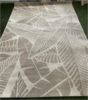9.5' x 6.4' Palm Frond Rug