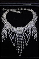 Vintage rhinestone necklace