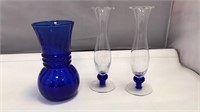 Cobalt Blue Glass Set