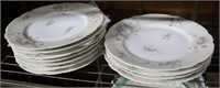 European made Floral dinnerware service for 11+