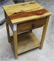 Craftsman solid wood side table