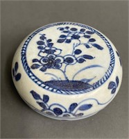 Chinese Ming (1368 -1644) Lidded Ceramic Bowl