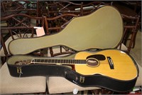 Alvarez acoustic guitar model 5047  in case  40”