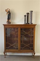 Early 20th Century Blind China Cabinet