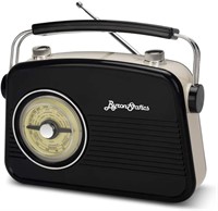 Byron Statics Radios Portable Am FM Analog Large