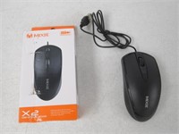 Mixie X2 USB Optical Mouse, Black