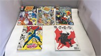 Set Of 5 Collector Mixed Comics