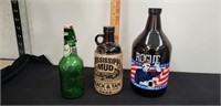 Group of collectable bottles