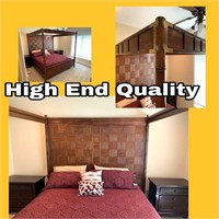 Canopy 4 Poster Bed STUNNING