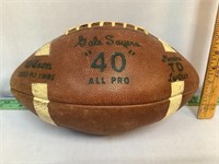 Vintage Gale Sayers football “40” All Pro