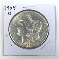 1904-O Morgan Silver Dollar $1 Nice Luster