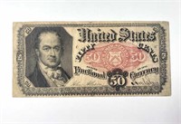 1862-1876 Fractional 50c Currency High Grade US
