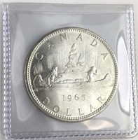 1965 80% Silver Dollar Canada