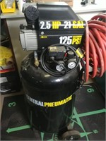 2.5 Hp 21 Gal  Air Compressor;  Central Pneumatic