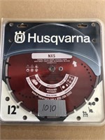 1-Husqvarna 12” diamond dry/wet cut blade